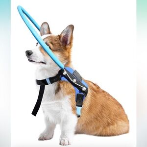 Anti-collision Dog collar Halo Harness for blind or older animal. Like new